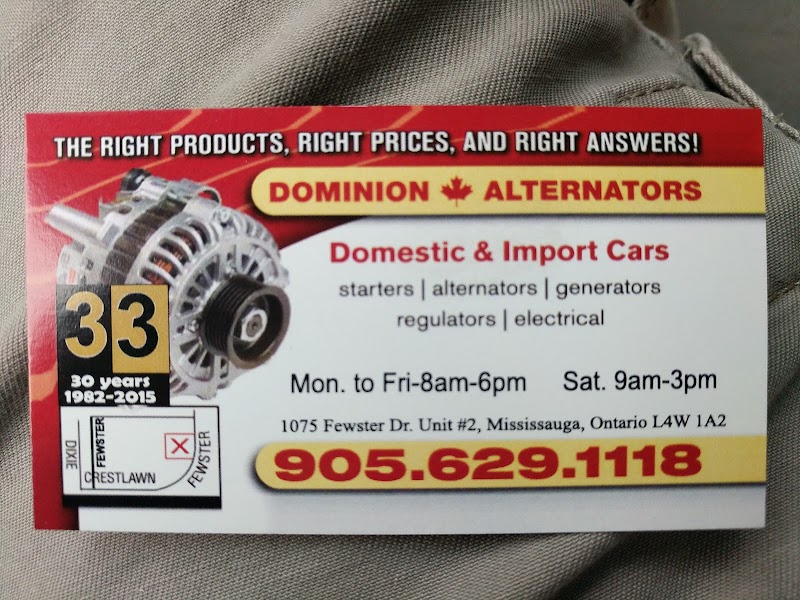 DOMINION MACHINERY REPAIR LTD